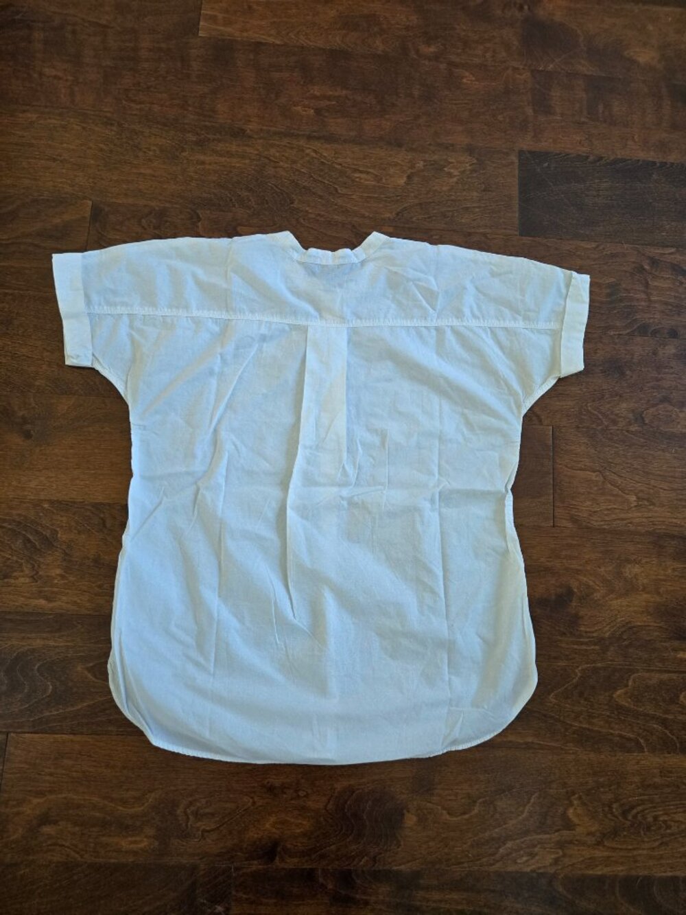 J. Crew Cotton Short Sleeve 5 Button Blouse/ Shirt Size XXS - Picture 2 of 4